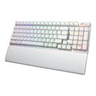 Asus, ROG Strix Scope II 96 Wireless, klawiatura, biała, NX/PBT