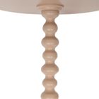 Atmosphera, Alix, stolik kawowy, na ozdobnej nodze, średnica 38 cm