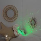 Atmosphera for kids, Króliczek, pluszowy projektor ze światłem, 34 cm