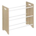 Atmosphera for kids, regał z pojemnikami na zabawki, 9 kolorowych skrzynek, 60-29.5-66 cm