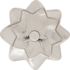 Atmosphera, Phylas, lampa wisząca, szklany klosz, 27,5 cm