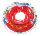 Baby Swimmer, dmuchany kołnierz do pływania z grzechotką, okrągły, 6-36 kg