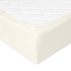 BabyMatex, Bamboo, prześcieradło nieprzemakalne, bambusowe, ecru, 60-120 cm
