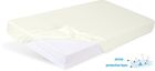 BabyMatex, prześcieradło nieprzemakalne, jersey, kremowe, 70-140 cm