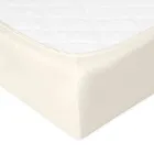 BabyMatex, prześcieradło z gumką, jersey, ecru, 60-120 cm