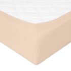 BabyMatex, prześcieradło z gumką, jersey, jasnobeżowe, 60-120 cm