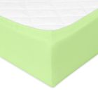 BabyMatex, prześcieradło z gumką, jersey, seledynowe, 70-140 cm