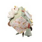 BabyOno, Cow Bingo, kostka sensoryczna, miękka zawieszka