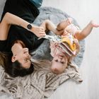 BabyOno, kocyk dzianinowy, bambusowy, beżowy