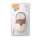 BabyOno, pojemnik na smoczek, słonik, beżowy