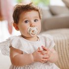 BabyOno, smoczki symetryczne, silikonowe, 6-18 m