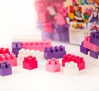 Bączek, klocki plastikowe w pojemniku, 300 elementów