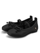 Baleriny dziewczęce, czarne, Bibi Shoes