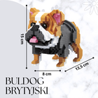 Balody, British Bulldog, klocki konstrukcyjne, 1021 elementów