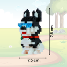 Balody, Piesek mini Husky, klocki konstrukcyjne, 188 elementów