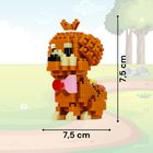 Balody, Piesek mini Pudel, klocki konstrukcyjne, 199 elementów