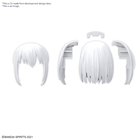 Bandai, 30 Minutes Sisters, Option Hair Style Parts, Vol.10, All 4 Types, dodatkowe elementy do modelu kolekcjonerskiego