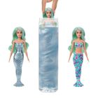 Barbie, Color Reveal, seria Morskie syrenki, lalka niespodzianka, 1 szt.
