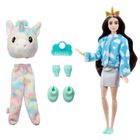 Barbie, Cutie Reveal, lalka jednorożec z akcesoriami, seria 2