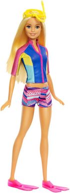 Barbie, Delfiny z Magicznej Wyspy, Nurkowanie z delfinem, lalka z akcesoriami