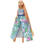 Barbie, Extra Fancy, lalka w stroju w kwiaty