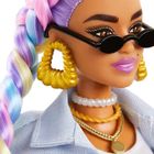 Barbie, Extra Moda, lalka z pieskiem w aucie i torebką #5