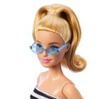 Barbie, Fashionistas, 65. rocznica, lalka, biało-czarny top