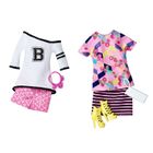Barbie Fashionistas, Modne przyjaciółki, 34 B-Fabulous, Original, lalka z ubrankami, zestaw