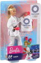 Barbie, lalka olimpijka, karateka
