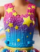 Barbie, lalka wróżka ze skrzydełkami, fioletowe włosy