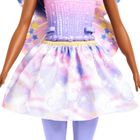 Barbie, lalka wróżka ze skrzydełkami, lawendowe włosy