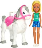 Barbie, On the Go, Wesołe miasteczko, zestaw z kucykiem i lalką