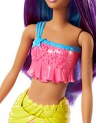 Barbie Syrenka, lalka z fioletowymi włosami