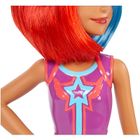 Barbie w świecie gier, lalka z kolorowymi włosami