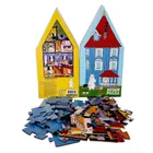 Barbo Toys, Muminki, Dom Muminków, puzzle w ozdobnym pudełku, 40 elementów