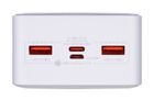 Baseus, powerbank, Bipow, 30000mah, 2xUSB, USB-C, 20w, biały
