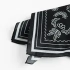 Bawełniana czarna bandana unisex NOWEAR