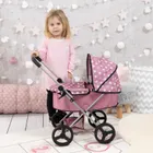 Bayer Design, Go, głęboki wózek dla lalek, stary róż