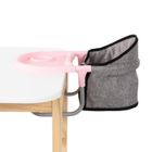 Bayer Design, krzesełko stołowe do karmienia lalek, szare