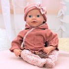 Bayer Design, Reborn, lalka bobas z butelką i smoczkiem, 38 cm