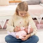 Bayer Design, Reborn, lalka bobas z butelką i smoczkiem, 38 cm