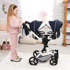 Bayer Design, Twin Neo, bliźniaczy wózek dla lalek, niebieski