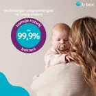 b.box, smoczek symetryczny, 0-6m, jagoda/róż, 2 szt.