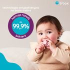 b.box, smoczek symetryczny, 6m+, jagoda/róż, 2 szt.