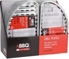 BBQ, Half, aluminiowe tacki na grilla, 4 szt.