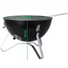 BBQ Line, grill turystyczny, kociołek, czarny, 34-37 cm