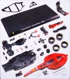 Bburago, Ferrari SF-23 Carlos Sainz, Bolid F1, model pojazdu do złożenia, 1:24