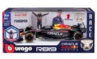 Bburago, Red Bull RB 19 figurka Max Verstappen, Bolid F1, model pojazdu, 1:24