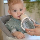 Beaba, bidon niekapek ze słomką, tritanowy, clay earth, 300 ml