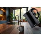 Berdsen, czajnik elektryczny, czarno-srebrny, 1,7l, BD-71